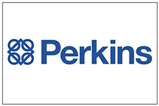The Perkins Logo to represent our collection of Perkins forklift engines for sale 