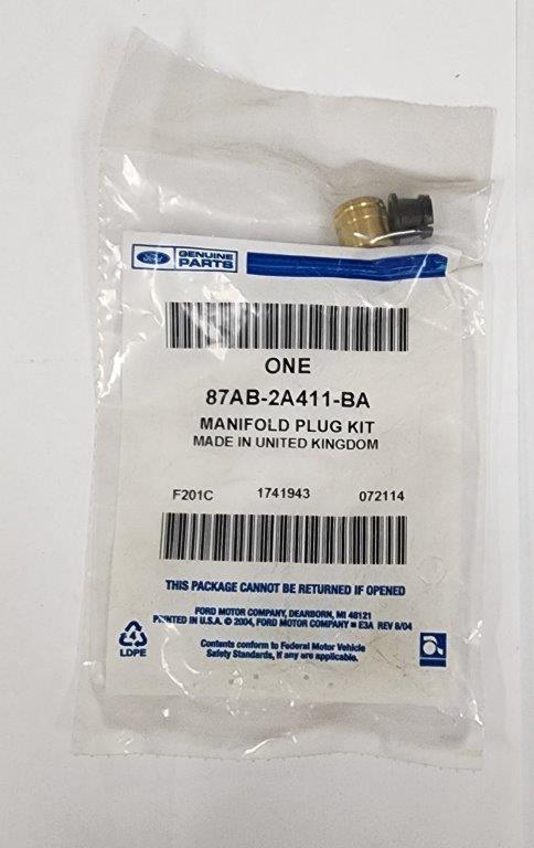 Ford Intake Manifold Plug Kit  87AB2A411BA