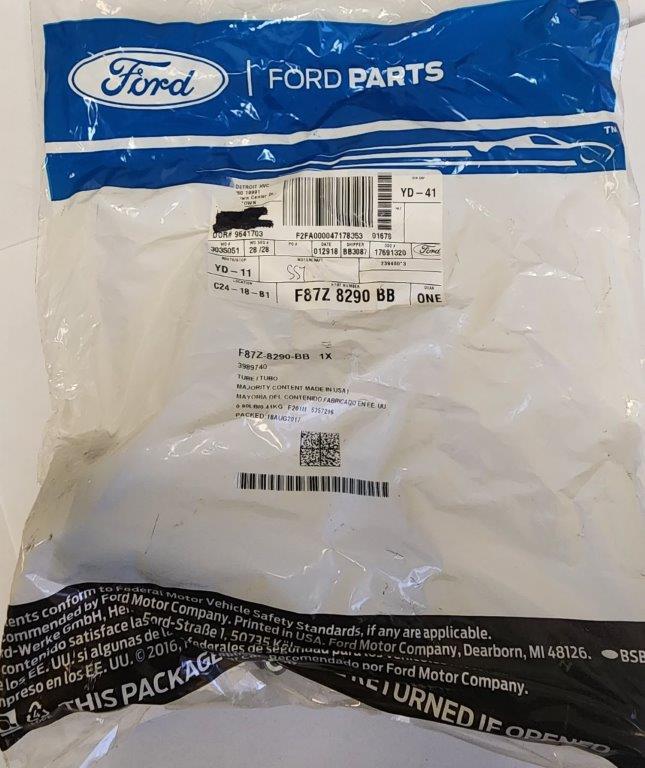Genuine Ford Tube Assembly  F87Z8290BB