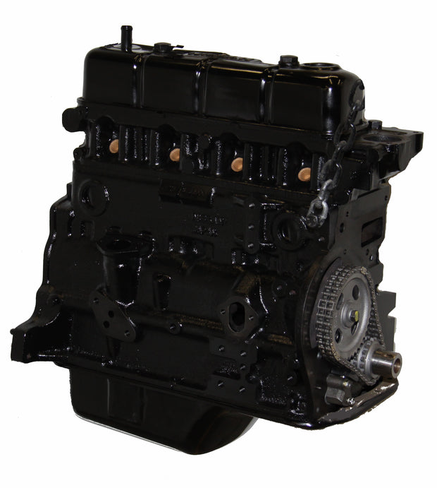 This is an image of a Nissan forklift engine to represent the Nissan H20 2 Bolt  Long Block Forklift Engine Assembly for sale on this page