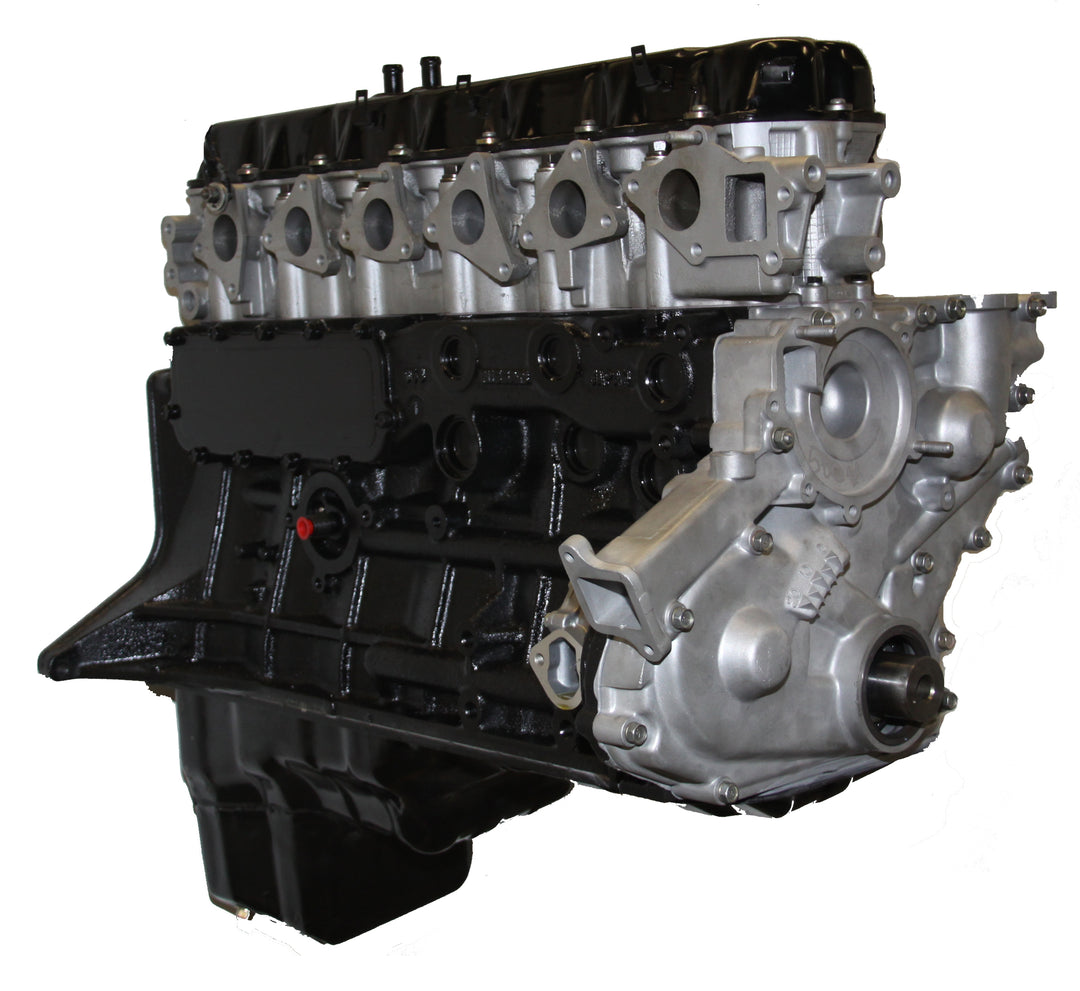 This is an image of a Nissan forklift engine to represent the Nissan TB42 35MM Crankshaft Long Block Forklift Engine Assembly for sale on this page